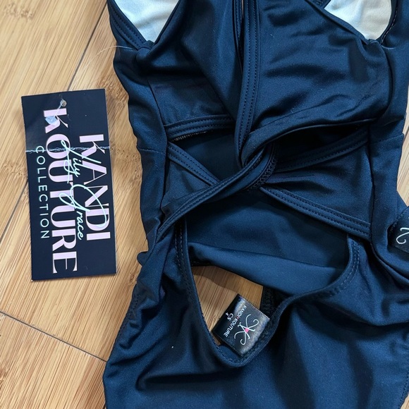 Kandi Kouture Black Leotard